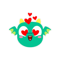 Smashlings love heart cartoon adorable Sticker