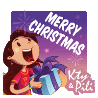 Happy Christmas Tree Sticker by Kty&Pili