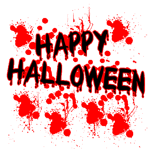 Halloween Blood Sticker by Raveloteca;