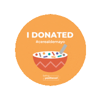 I Donated Small Business Sticker by Being Positioned