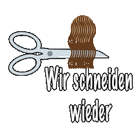 Hair Hairdresser Sticker by KITEYLOOPY