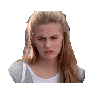 clueless STICKER by imoji