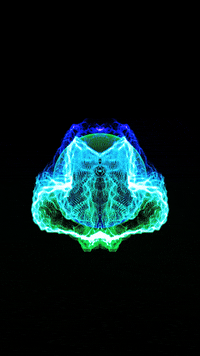 Glow Digital Art GIF by time