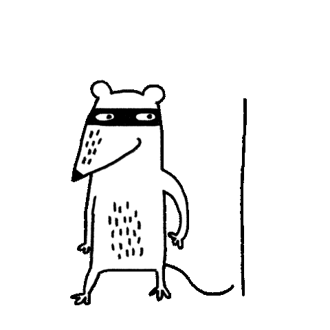 Wall Mouse Sticker by Kochstrasse™