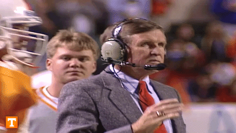 Football Sport GIF by Tennessee Athletics
