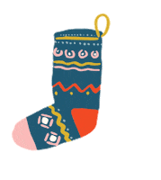 British Christmas Sticker by Boden