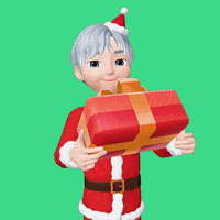 zepeto_official xmas merry christmas gift present GIF