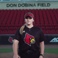 University Of Louisville Softball GIF by Louisville Cardinals