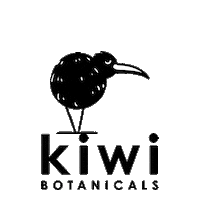 Kiwi-Botanicals happy dance celebrate skincare Sticker