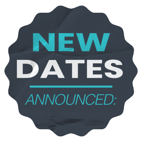 Date Announcement Sticker by Plett Rage