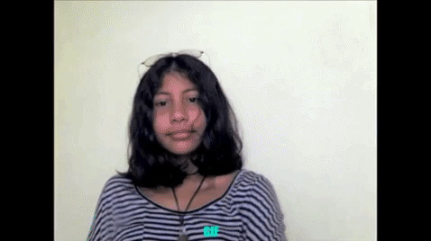 girl presentation GIF