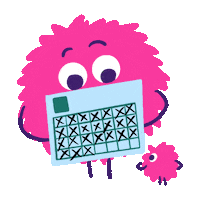 Goals Calendar Sticker by SkritterHQ