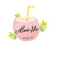 Summer Pink Sticker by Rosé All Day Cosmetics