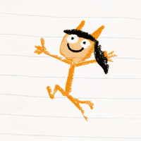 Excited Run GIF by Kitty Is Not A Cat
