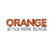 Orange Is The New Black Sticker by Neuron Mobility