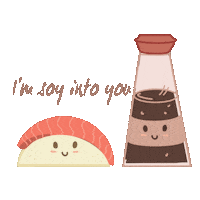 DimSumDee food kawaii sushi kawaii food Sticker