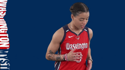Natasha Cloud Sport GIF by Washington Mystics