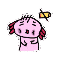 alkyoncoco hungry お腹すいた うぱるぱ ウパ Sticker