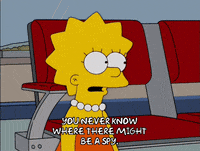 shocked lisa simpson GIF