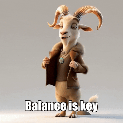 Wisdom Balance GIF by Radiantelope