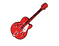 Guitar Mia Sticker by Fanshawe College