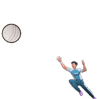 dishtvindia celebration cricket catch match Sticker