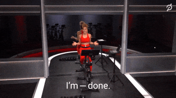 Im Done GIF by Peloton