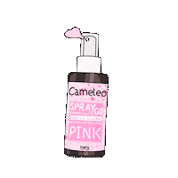 cameleo_eu pink delia cameleo spraygo Sticker