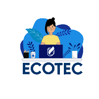 University Working Sticker by ECOTEC Alumni