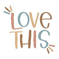 Blue Strawberry Love Sticker