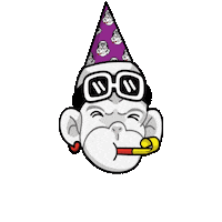 Happy Birthday Party Sticker by Zhot