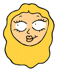marcelalois smile mel turmadobighead Sticker