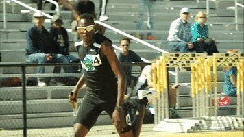 track & field wave GIF by GreenWave
