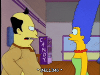 Angry Season 4 GIF by The Simpsons