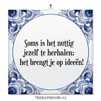 Humor Focus Sticker by Tegelspreuken.nl