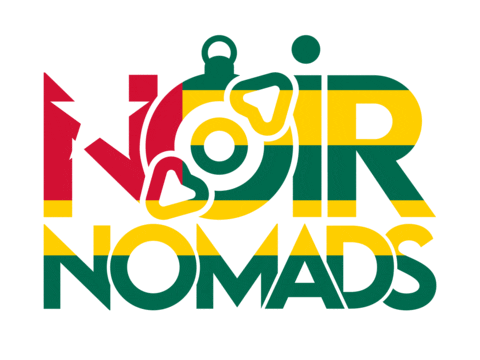 Travel Noir Sticker by NoirNomads