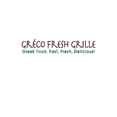 grecofreshgrille giphygifmaker food greek greekfood Sticker