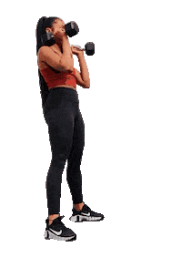 takeepfit fitness workout training black woman Sticker