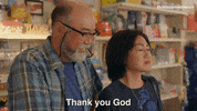 thank you god cbc GIF by Kim's Convenience