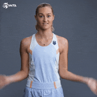 Tennis Idk GIF by WTA