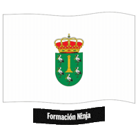 El Gordo Flag Sticker by Formación Ninja