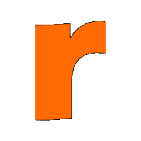 R Sticker by Rega Marketing