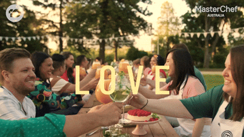 Food Friends GIF by MasterChefAU