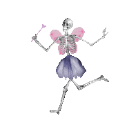 Happy Memento Mori Sticker by Kiszkiloszki