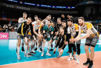 Happy Volleyball GIF by trefl_gdansk