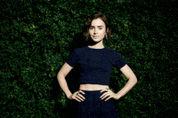 lily collins chanel GIF by Clint Spaulding
