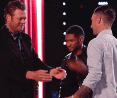 hug off! adam levine GIF by The Voice