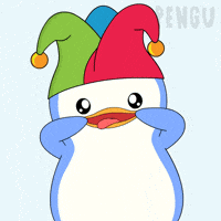 Joking April Fools GIF by Pudgy Penguins