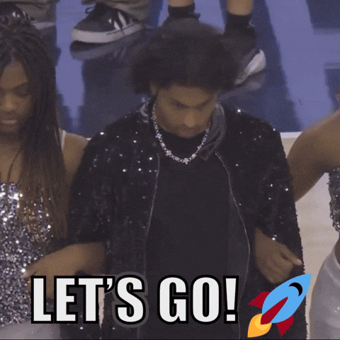 Elevate Lets Go GIF by Ashwin Gane