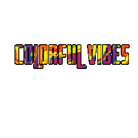 overtherainbowtiedye otr over the rainbow overtherainbow colorful vibes Sticker